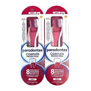 Parodontax Manual Toothbrush - 4 Pack - Soft
